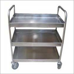 Steel Serving Trolley