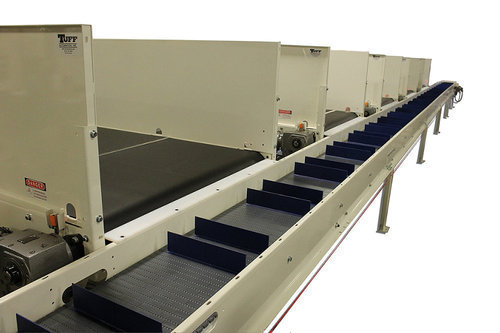 Cleated Belt Packaging Conveyor