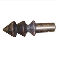 Hammer Bits - Metal Alloy, 1/2 Inch Shank Diameter, 4 Inch Length | Triple Tip Configuration, Black Oxide Finish, Excellent Penetration Rate, Low Vibration, Long Service Life