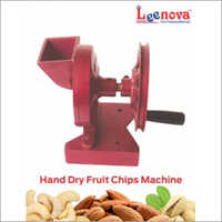 Hand Dry Fruit Chips Machine