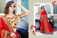 Heavy Border Designer Sarees