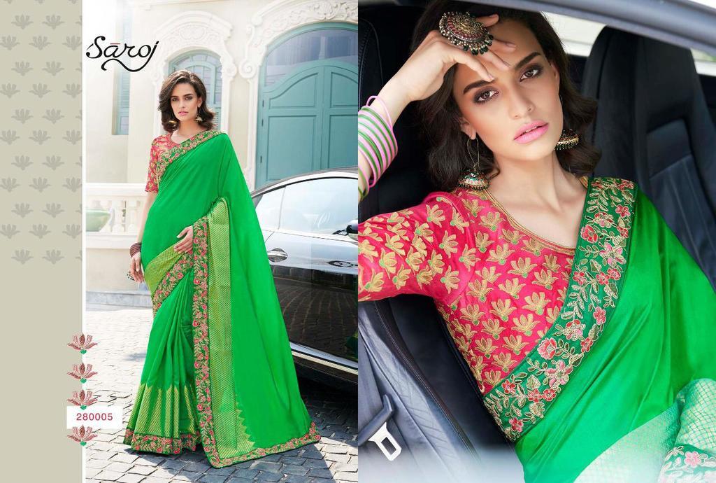 Heavy Border Designer Sarees