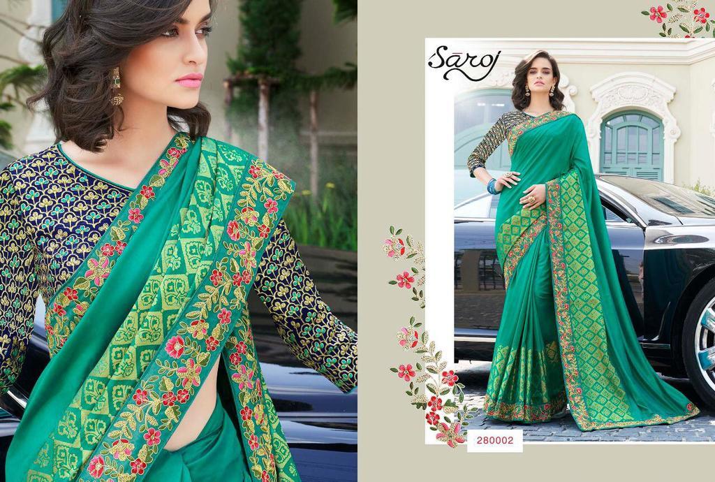 Heavy Border Designer Sarees