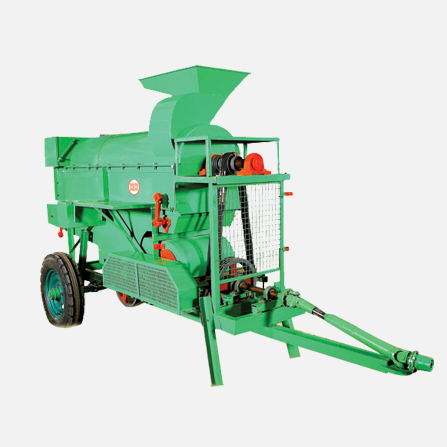 Green Axial Flow Paddy Thresher