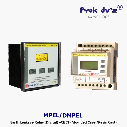 Earth Leakage Relay Mpel Operate Time: 0-150 Seconds
