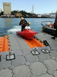 JETSKI DRIVE ON PARKING PONTOON