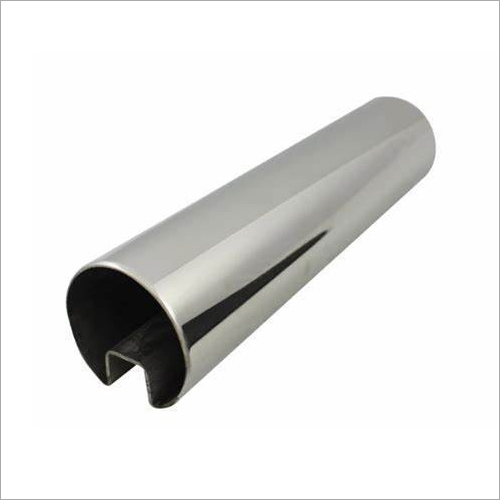 Stainless Steel Top Rail Slot Pipe