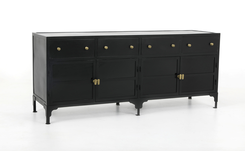 INDUSTRIAL SIDEBOARD WITH DRAWER