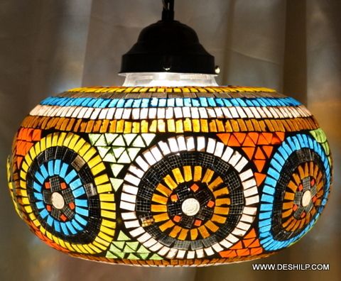 Big Mosaic Glass Wall Hanging