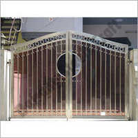 Silver Stainless Steel Designer Gates
