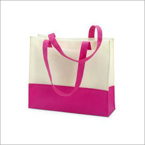 Non Woven Pink  Shopping Bag