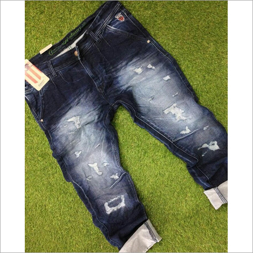 Blue Mens Trendy Denim Jeans