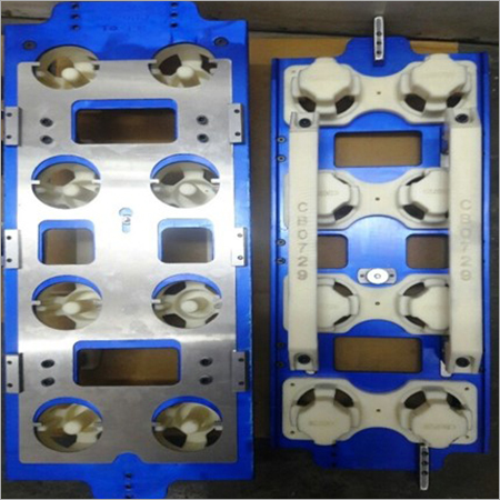 Blue And White Loading Fixture