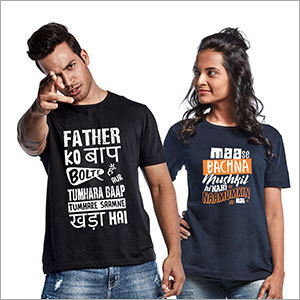 Couple Designer T-Shirt Couple Designer T-Shirt