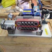 Gowin Minijet Micro Fiber Hydraulic Cable Blowing Machine - High Grade Aluminum, 3mm To 14mm Cable Size, Silver | 5.5 Hp Honda Engine, Automatic Operation, Durable Powder Coated Finish, 35kg Weight