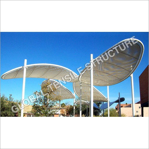 Tensile Membrane Structure Roof Material: Pvc Panel At Best Price In ...