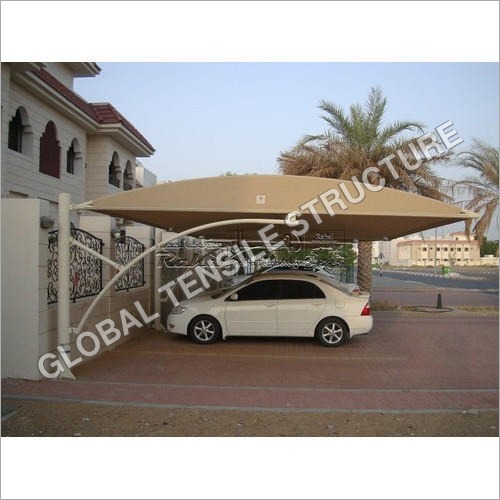 Residential Car Parking Tensile Structure Shade