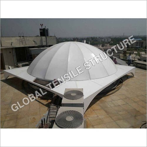 White Gazebo Tensile Dome Structure