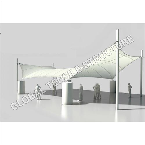 Walkway Covering Structure Roof Material: Pvc Panel