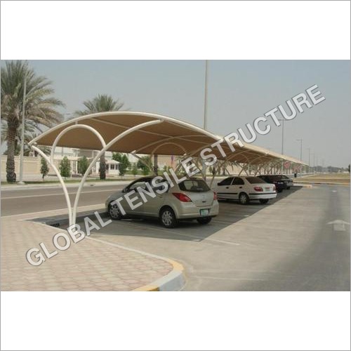 White Four Wheeler Tensile Structure