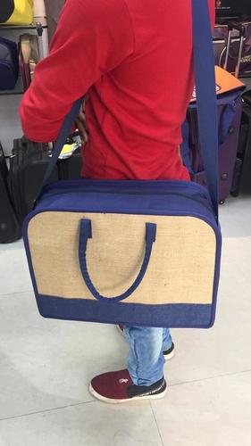 Duffel Bag - Canvas Material, Small to Large Size, Blue Color - Hand Length Handle for Easy Carrying