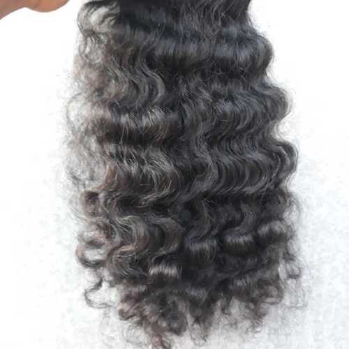 Curly Machine Weft Hair