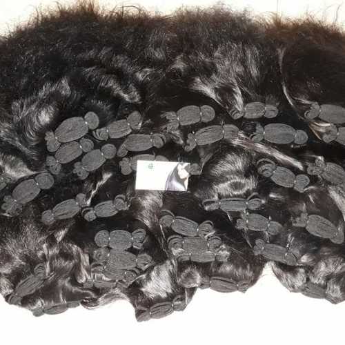 Weft bundle hair