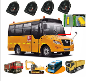 Factory Price 3D 360 Car Camera Around View Parking System for School Bus By GLOBALTRADE