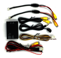 Universal 2 Ways Division Monitor Driving Safety System for Car