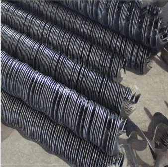 Continuous Cold Rolling 3-5mm Carbon Steel Spiral Blade 20-800mm OD - Durable Design, Custom Sizes, Versatile Applications