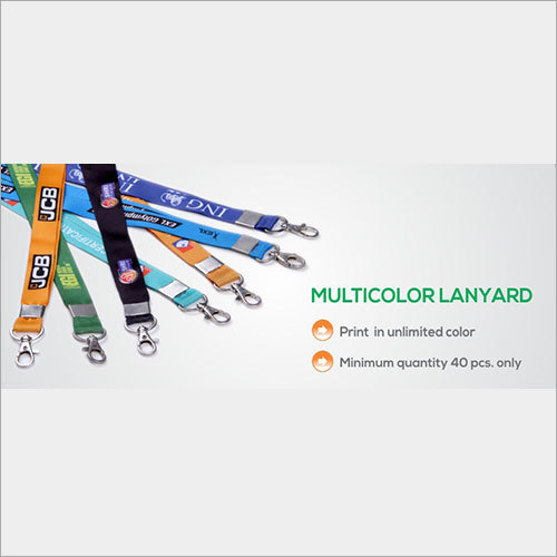 Nylon Multicolor Lanyard