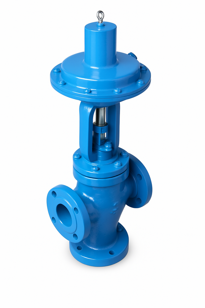 Pneumatic Globe Valve - Body Material: Ductile Iron
