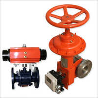 V Notch Ball Valve - Body Material: Ductile Iron