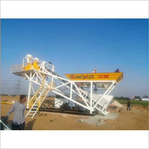 Concrete Batching Plant - Steel, 10M X 12M X 8M Dimensions, 75M3/Hr Capacity, Reliable Performance, Efficient Process, Precise Mixing, Twin-Shaft Mixer