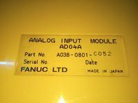 FANUC INPUT MODULE A03B-0801-C052