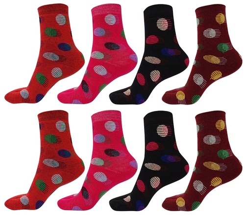 Ladies Printed Socks