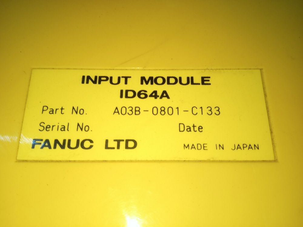 FANUC INPUT MODULE A03B-0801-C133