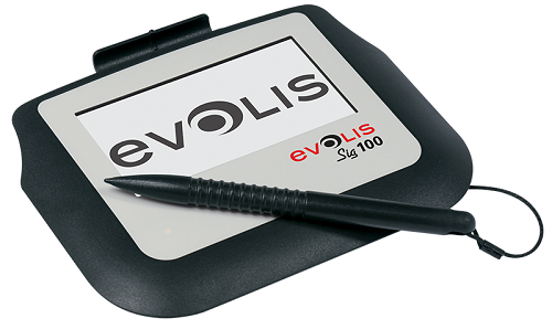 Sig100: Compact Lcd Signature Pad Size: 10 (H) X 160 (W) X 120 (D) Mm