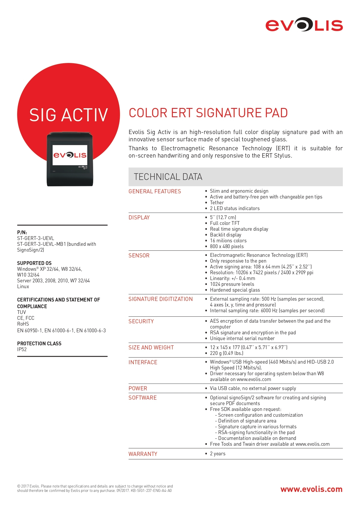 SIG Activ: High-tech Signature Pad