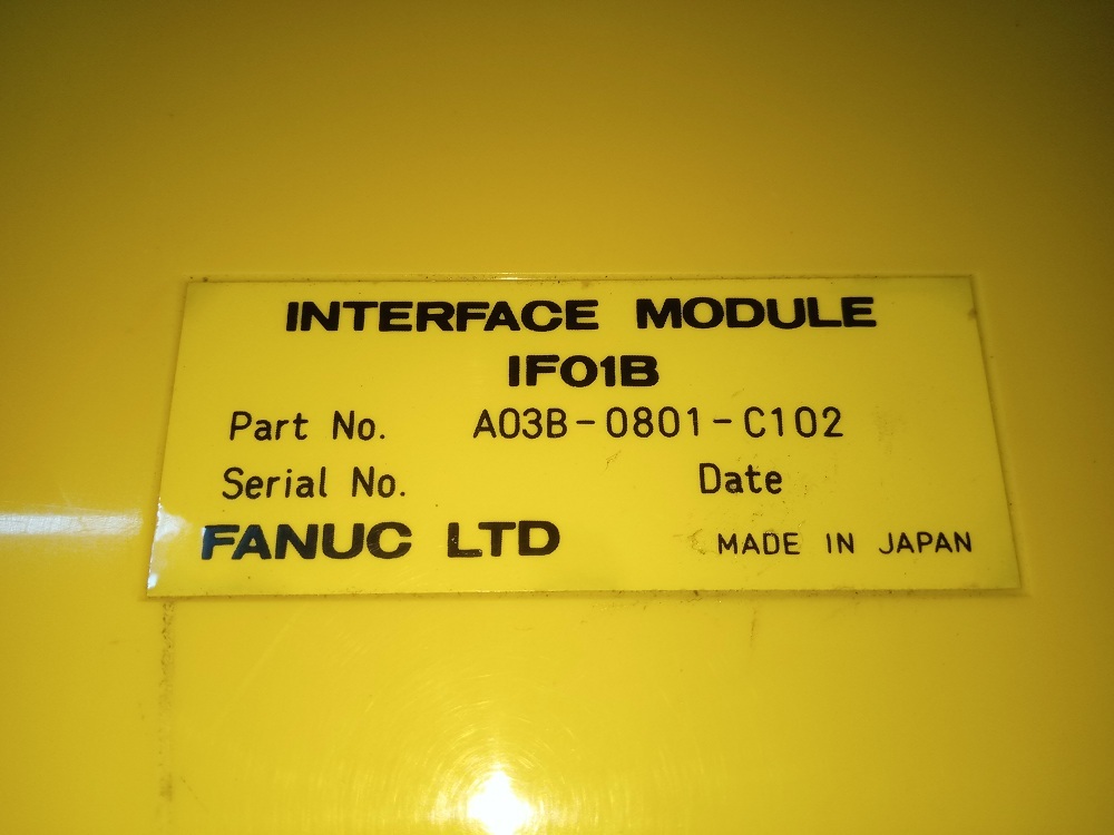 FANUC INTERFACE MODULE A03B-0801-C102
