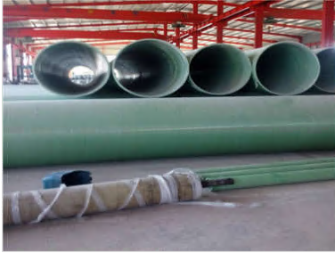 FRP acid and alkali pipe