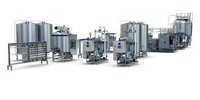 Multifunctional Milk Processing Line With Pasteurized Milk UHT Cream Butter