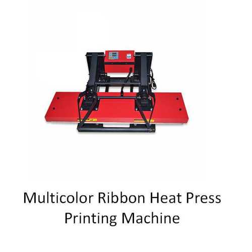 Multicolor Ribbon Printing Heat Press Machine