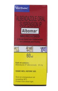 Albomar 60 Ml-ALBENDAZOLE 25MG