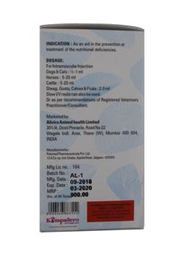 Alviplus 50 Ml Liver Injection-VITAMIN B12+FERRIC AMMONIUM CI