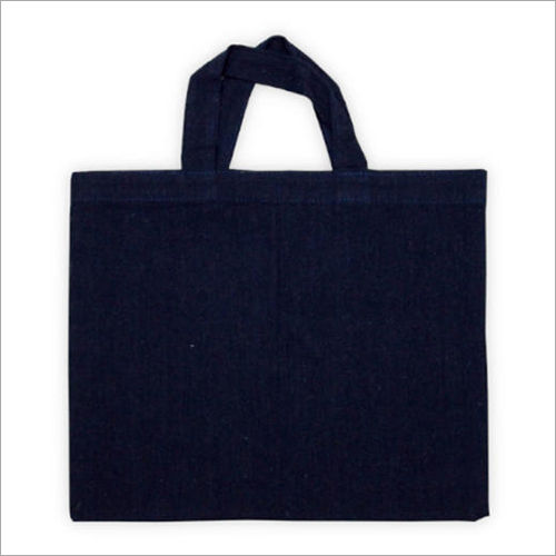 Blue Melange Cotton Bags Size: All