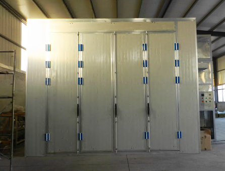 Powder Coating Baking Oven - Steel, Custom Size, Beige, 200-250°C | 95% Filter Recycling, Reliable Service, 1 Year Warranty