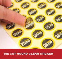 Die Cut Sticker - Plastic, 1-2 Inch Width | Industrial Use, Die Casting Shaping Mode