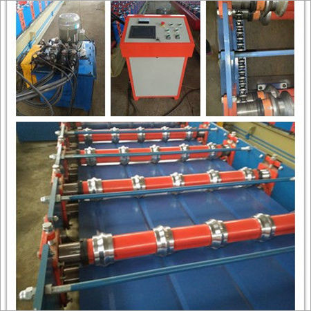 Building Roofing Corrugated Sheet Roll Forming Machine