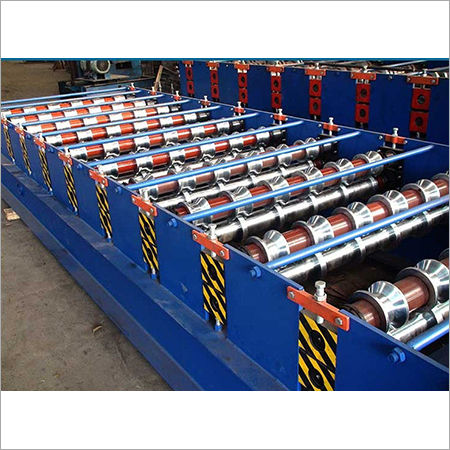 Solid Shaft Roof Roll Forming Machine